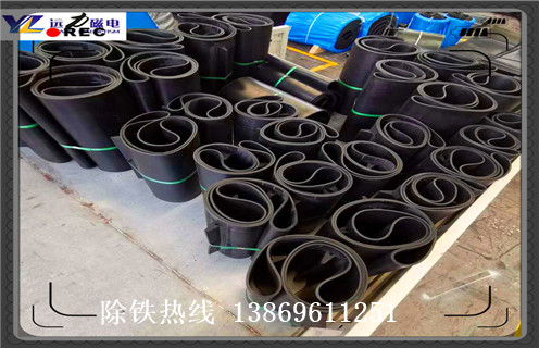 皮帶式除鐵器，天津皮帶式除鐵器_浙江除鐵器皮帶損壞原因不卸料怎么回事，如何清理及接線 