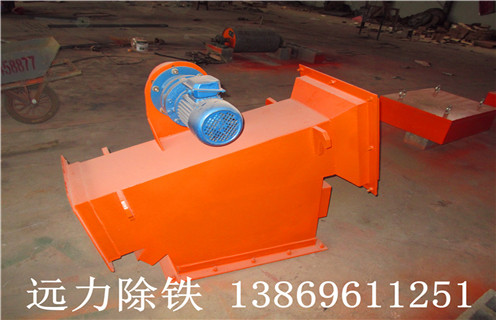管道式永磁除鐵器，湖南管道式永磁除鐵器_遠(yuǎn)力湖南管道式永磁除鐵器應(yīng)用安裝示意圖型12000高斯_可定制工作原理