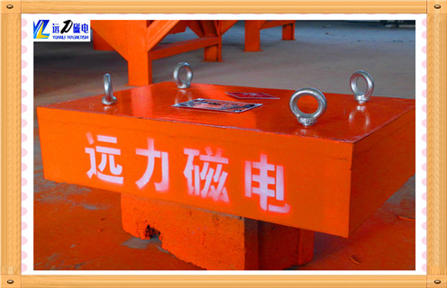 懸掛式自卸除鐵器，新疆懸掛式自卸永磁除鐵器_內部磁塊安裝方法_新疆懸掛式自卸永磁除鐵器型號視頻定制供應型號價格
