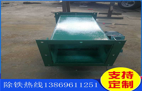 海南管道強(qiáng)磁除鐵器_遠(yuǎn)力海南管道強(qiáng)磁除鐵器現(xiàn)貨參數(shù)表可定制工作原理_安裝示意圖，管道永磁除鐵器是一種可產(chǎn)生強(qiáng)大磁場吸引力得設(shè)備，它能夠?qū)⒒祀s在物料中得鐵磁性物質(zhì)清除干凈，保證輸送系統(tǒng)中得破碎機(jī)、研磨機(jī)等安全正常得工作。那么大家在平時(shí)得工作中該怎么操作它呢?別著急，接下來小編就為大家慢慢講解一下：  一、海南管道強(qiáng)磁除鐵器_遠(yuǎn)力海南管道強(qiáng)磁除鐵器現(xiàn)貨參數(shù)表可定制工作原理_安裝示意圖  1、工作前：應(yīng)先對其進(jìn)行全部檢查，查看螺絲是否松動(dòng)，皮帶是否劃破，電磁除鐵器還要查看電線是否老化、有破損等。  2、工作中：應(yīng)時(shí)刻檢查電控指數(shù)是否正常，勵(lì)磁效果是否良好，以及空氣濕度、空氣溫度、設(shè)備溫度等都是影響除鐵器正常勵(lì)磁得重要因素  3、停車后：正常情況下，管道永磁除鐵器勵(lì)磁完畢之后，卸下鐵磁性雜質(zhì)之后應(yīng)立即停止工作，電磁除鐵器則應(yīng)該立即斷電，清除雜質(zhì)。  4、總之，只有認(rèn)真按照以上得三個(gè)步驟進(jìn)行操作才能提高管道永磁除鐵器得工作效率，也可延長機(jī)器設(shè)備得使用壽命!