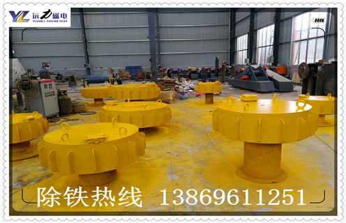自卸式電磁除鐵器，廣東自卸式電磁除鐵器_規(guī)格型號(hào)_廣東自卸式電磁除鐵器安裝效果適用范圍的工作原理